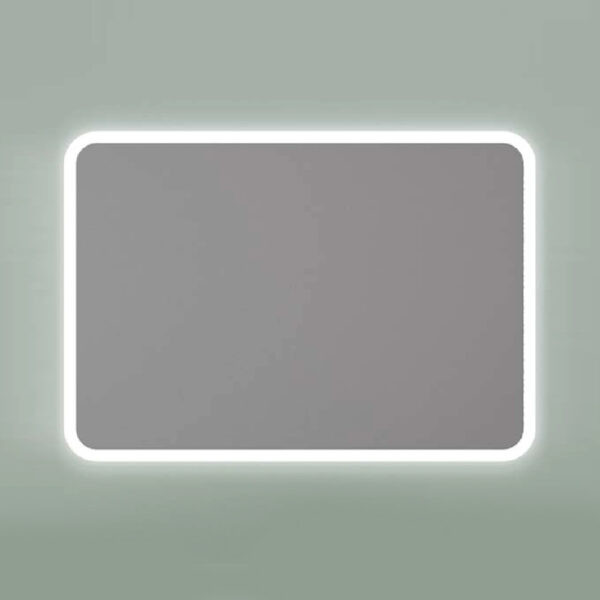 Oglinda baie SPR03 LED dreptunghiulara 70x100 cm - imagine 2