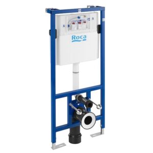 Rezervor WC incastrat Roca Duplo cu cadru si sistem de fixare + clapeta (la alegere)