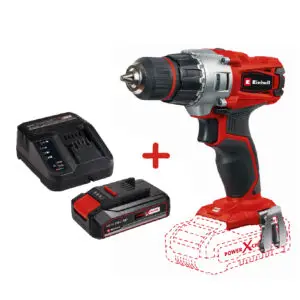 Pachet masina de gaurit fara fir Einhell PXC TE-CD 18/2 Li-Solo + PXC-Starter-Kit 2,5 Ah