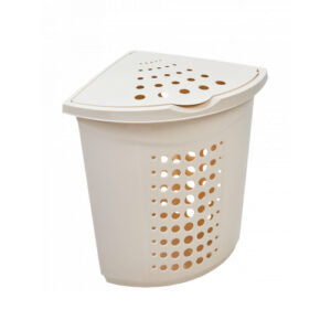 Cos de rufe pe colt 45L. (trandafir alb)