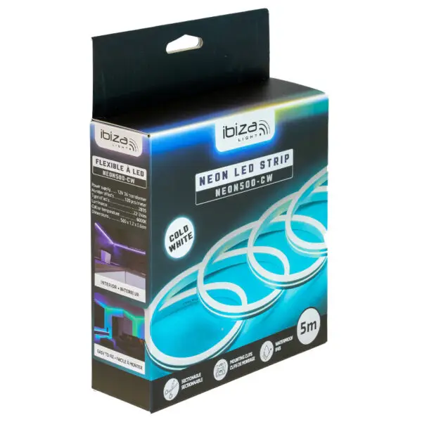 Banda Neoflex 5 m IP65 6000K neon 500-CW - imagine 4