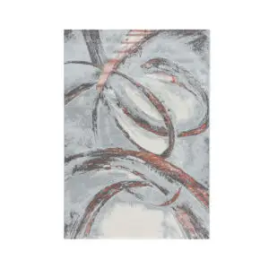 Covor modern gri / roz Efes 150x230 cm HE776