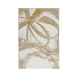 Covor modern maro / auriu Efes 125x200 cm HE776