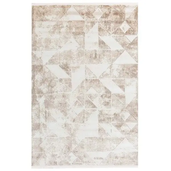 Covor modern bej Lootus 04E 120x180 cm