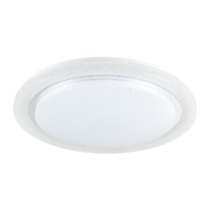 Plafoniera alba LED 30W cu telecomanda Saturnus KL151001