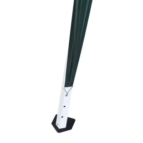 Pavilion pentru gradina/terasa, cadru metalic, pliabil, verde, 2.97x2.97x2.5 m - imagine 6