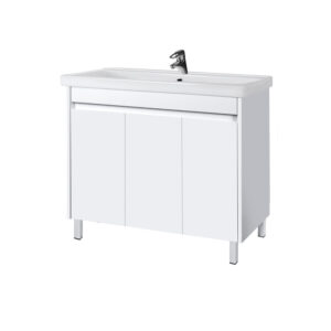 Set mobilier de baie alb 100 cm Premium City