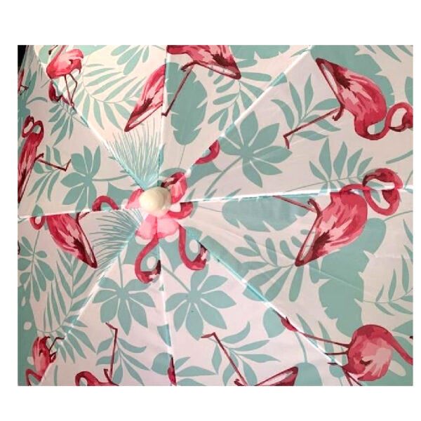 Umbrelă de plajă Flamingo 180x218 cm - imagine 3