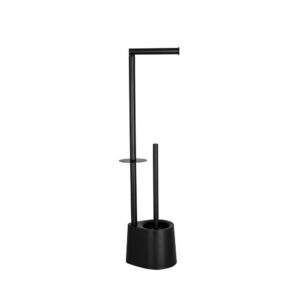 Suport de hârtie igienică minimalist negru AWD02071616