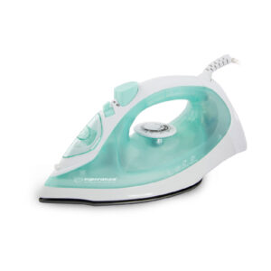 Fier de calcat ceramic cu abur alb / turcoaz 2200W Slider Esperanza ESP-EHI005