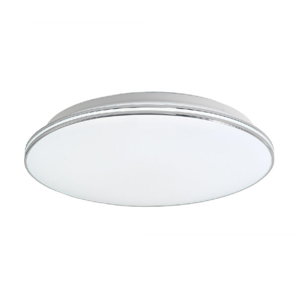Plafoniera alb / argintiu LED 24W Skylight KL151005
