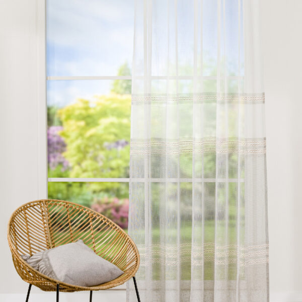 Perdea gri Borghese 280 cm - imagine 3