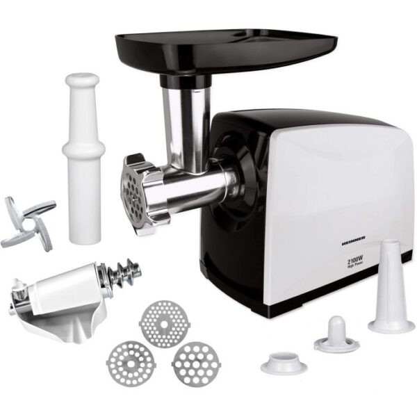 Masina de tocat carne Heinner MG-2100BKWH