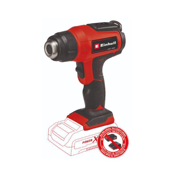 Pistol cu aer cald fara fir Einhell PXC TE-HA 18 Li