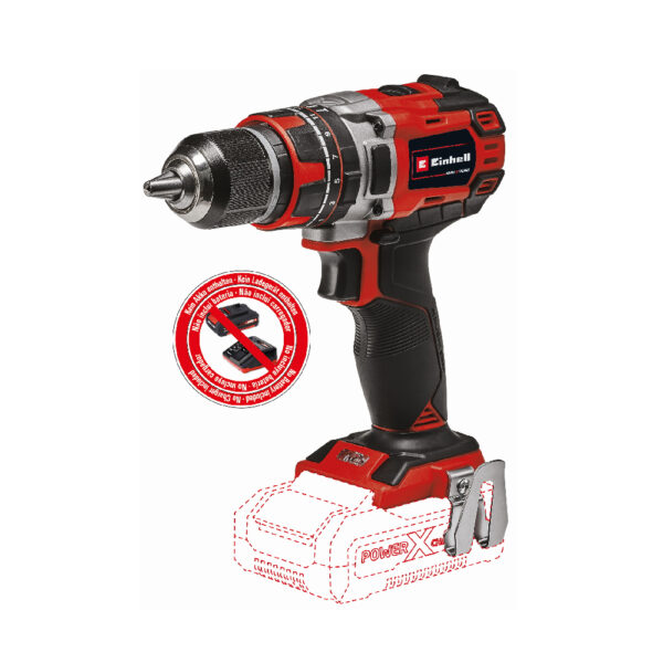 Masina de gaurire cu impact fara fir Einhell PXC TE-CD 18/50 Li-i BL Solo