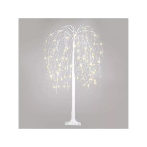 Arbore luminos 120 cm interior/exterior lumina alba 72 led - imagine 2