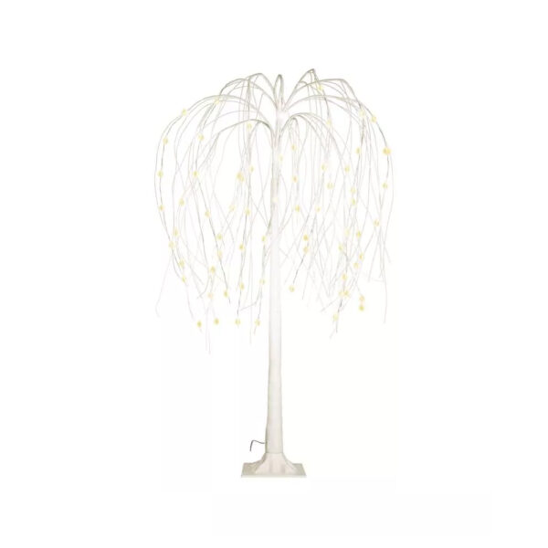Arbore luminos 120 cm interior/exterior lumina alba 72 led