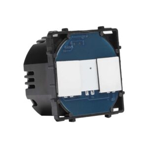 Modul intrerupator dublu aparataj touch Pulsar NS