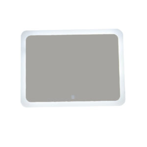 Oglinda de baie cu iluminare led si intrerupator touch 80 x 60 cm