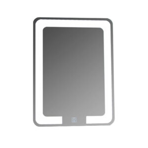 Oglinda de baie cu iluminare led si intrerupator touch 60 x 80 cm