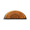 Covoras intrare fibra de cocos maro DM 25 -75x45 cm - semicerc