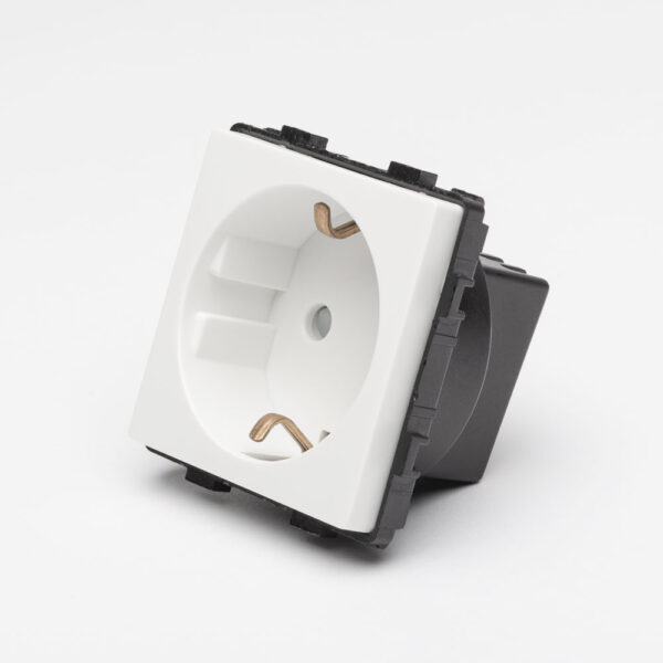 Priza schuko alb16A, aparataj touch Pulsar NS - imagine 2