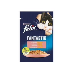 Hrana pisici Felix Fantastic diferite arome 85 gr.