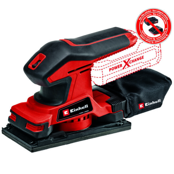 Masina de slefuit orbitala fara fir Einhell PXC TC-OS 18/187 Li Solo