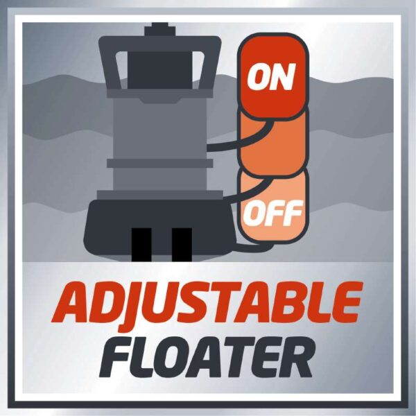 Pompa submersibila pentru apa murdara Low Level Einhell GE-DP 7330 LL ECO - imagine 5