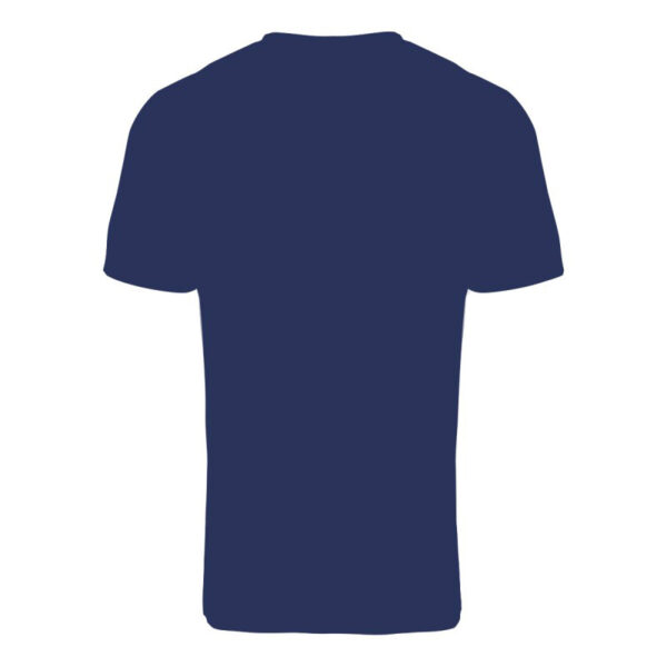 Tricou bumbac albastru - imagine 3