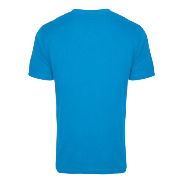 Tricou bumbac turcoaz - imagine 3