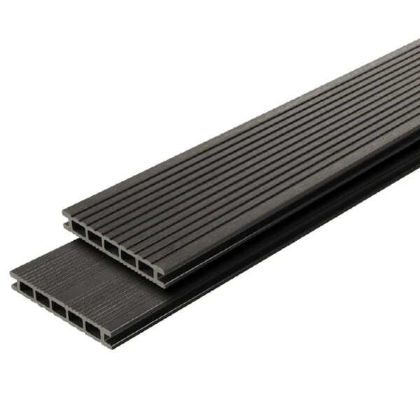 Dusumea pentru terasa WPC gri 220 x 14.5 x 2.1 cm