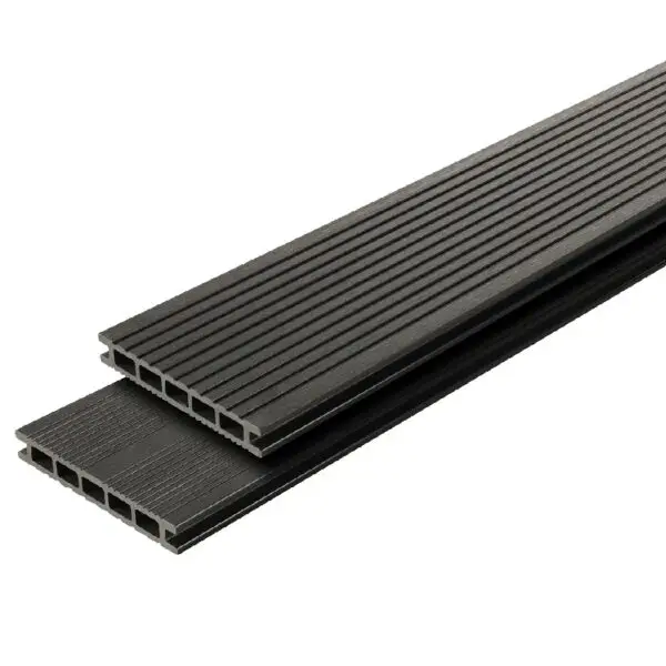 Dusumea pentru terasa WPC gri 220 x 14.5 x 2.1 cm
