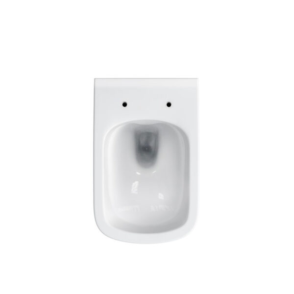 Set vas WC suspendat Virgo B245 cleanon fixare ascunsa + capac duroplast slim inchidere lenta - imagine 2