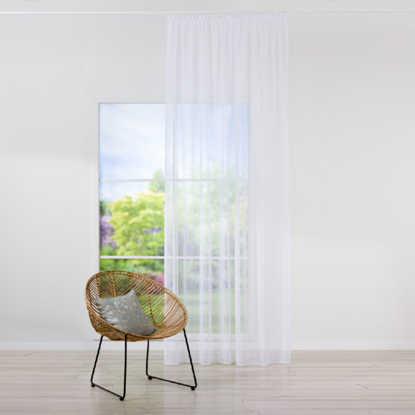 Perdea alb Magma 300 cm - imagine 2