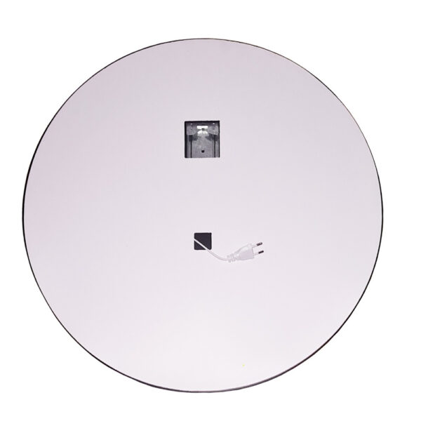 Oglinda de baie cu iluminare led si intrerupator touch 60 cm, rama neagra MD3 - imagine 3