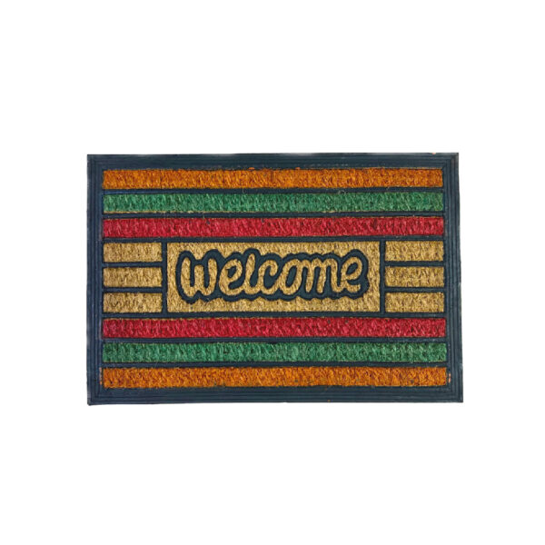 Covoras intrare fibra cocos color - DM101 multicolor- 60x40cm