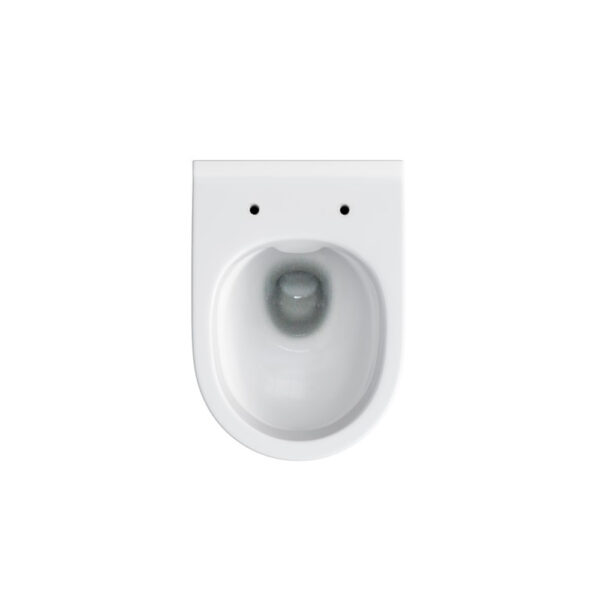 Set vas WC suspendat Zen + capac duroplast slim inchidere lenta - imagine 2