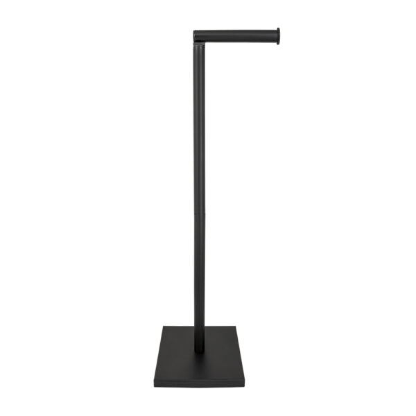 Suport pentru hârtie igienică modern, negru AWD02071796