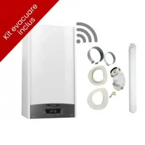 Centrala termica pe gaz in condensatie Ariston Clas One WIFI 24, kit evacuare inclus