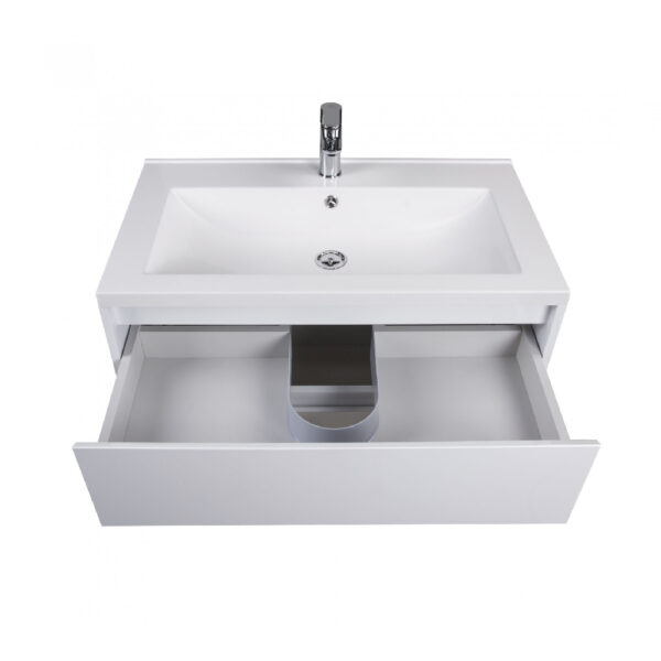 Mobilier de baie alb Marko 80-A - imagine 4