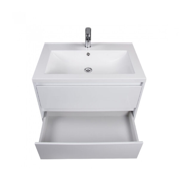 Mobilier de baie alb Marko 60-A - imagine 3