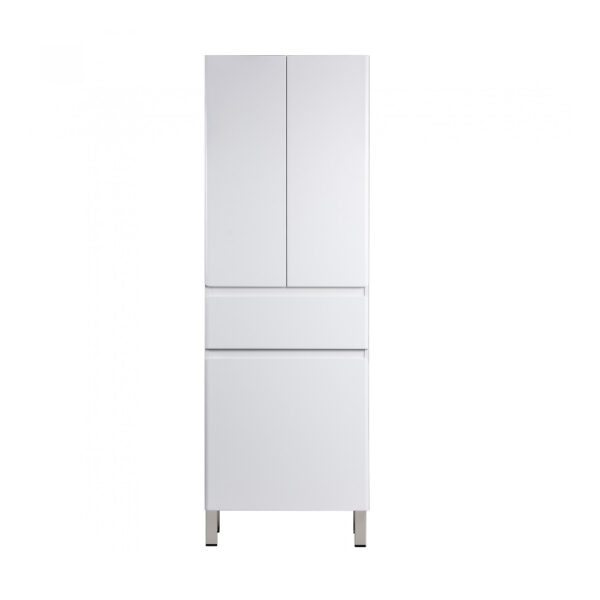 Dulap de baie alb 66 cm Palermo - imagine 3