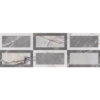 Faianta Astrid mix grey glossy 25x75 cm