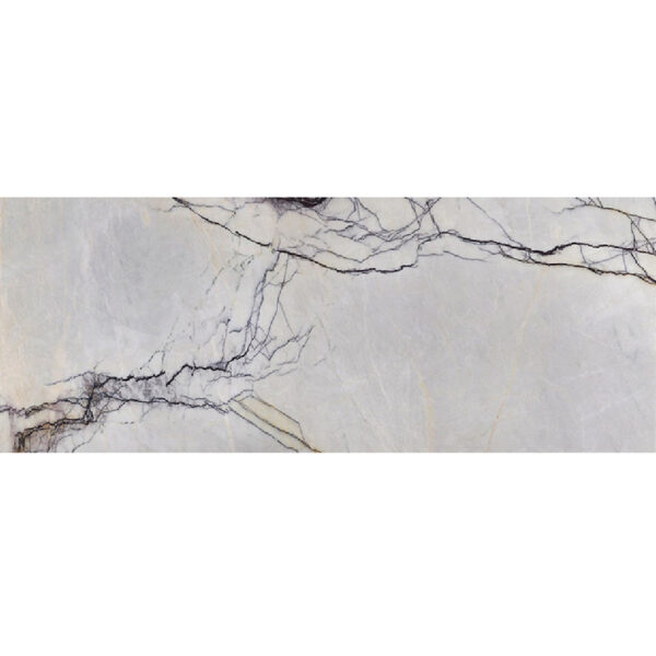 Faianta Astrid light grey glossy 25x75 cm