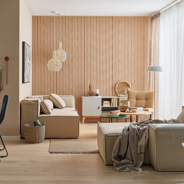 Riflaj Linerio M-Line Natural 2650x122x12 mm - imagine 2