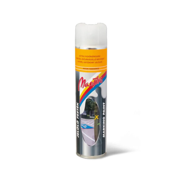 Vopsea spray semnalizare portocalie neon - 600 ml