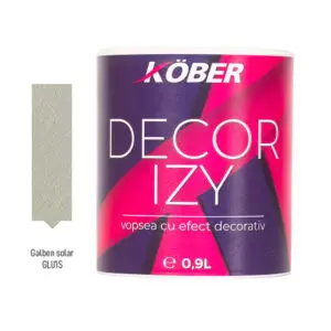 Vopsea decorativa interior Decor Izy galben solar 0.9 L - GLU1S