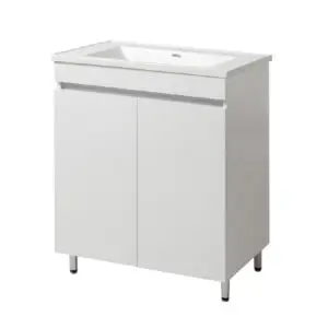 Mobilier de baie alb Monaco 60 PIC + lavoar Kante
