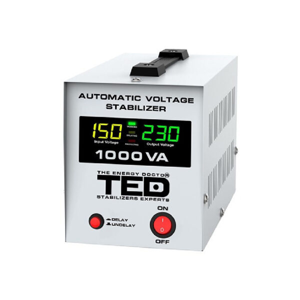 Stabilizator tensiune automat 1000VA TEM-AVR1000L